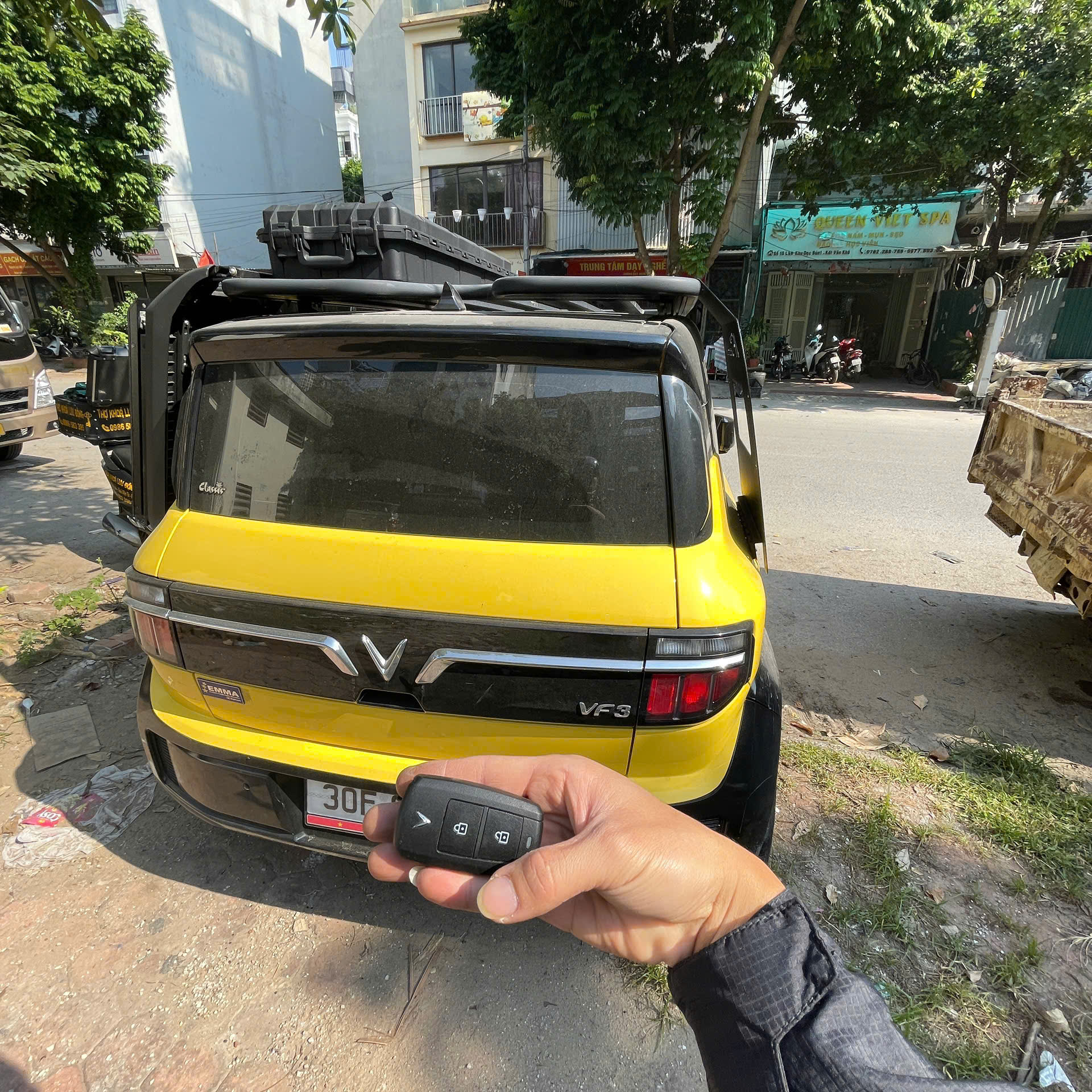 Làm Chìa Khoá Xe ô tô Vinfast VF3-Lập Trình Smartkey Chính Hãng