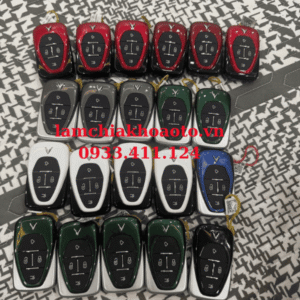 Quy trình thực hiện làm chìa khoá xe ô tô Vinfast VF8