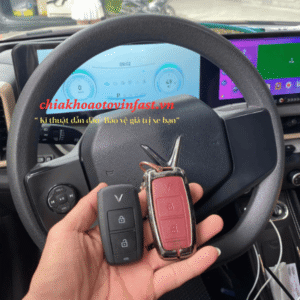 Làm Chìa Khoá Xe ô tô Vinfast VF3-Lập Trình Smartkey Chính Hãng