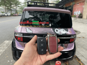 Làm Chìa Khoá Xe ô tô Vinfast VF3-Lập Trình Smartkey Chính Hãng
